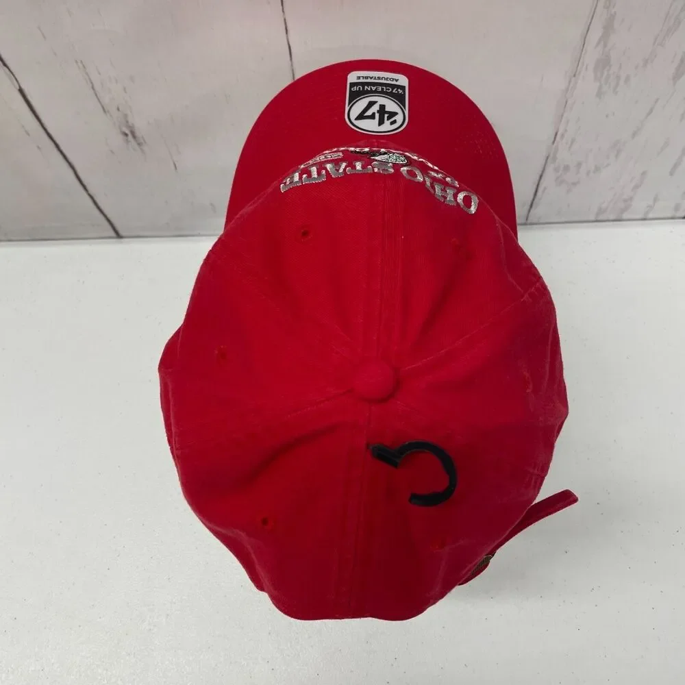 ‘47 Brand Clean Up Ohio State 2024 National Champions Playoff Champs CFP Hat Cap